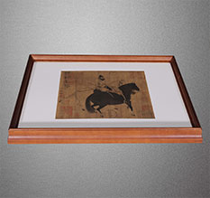 晋城书画装裱配框服务案例